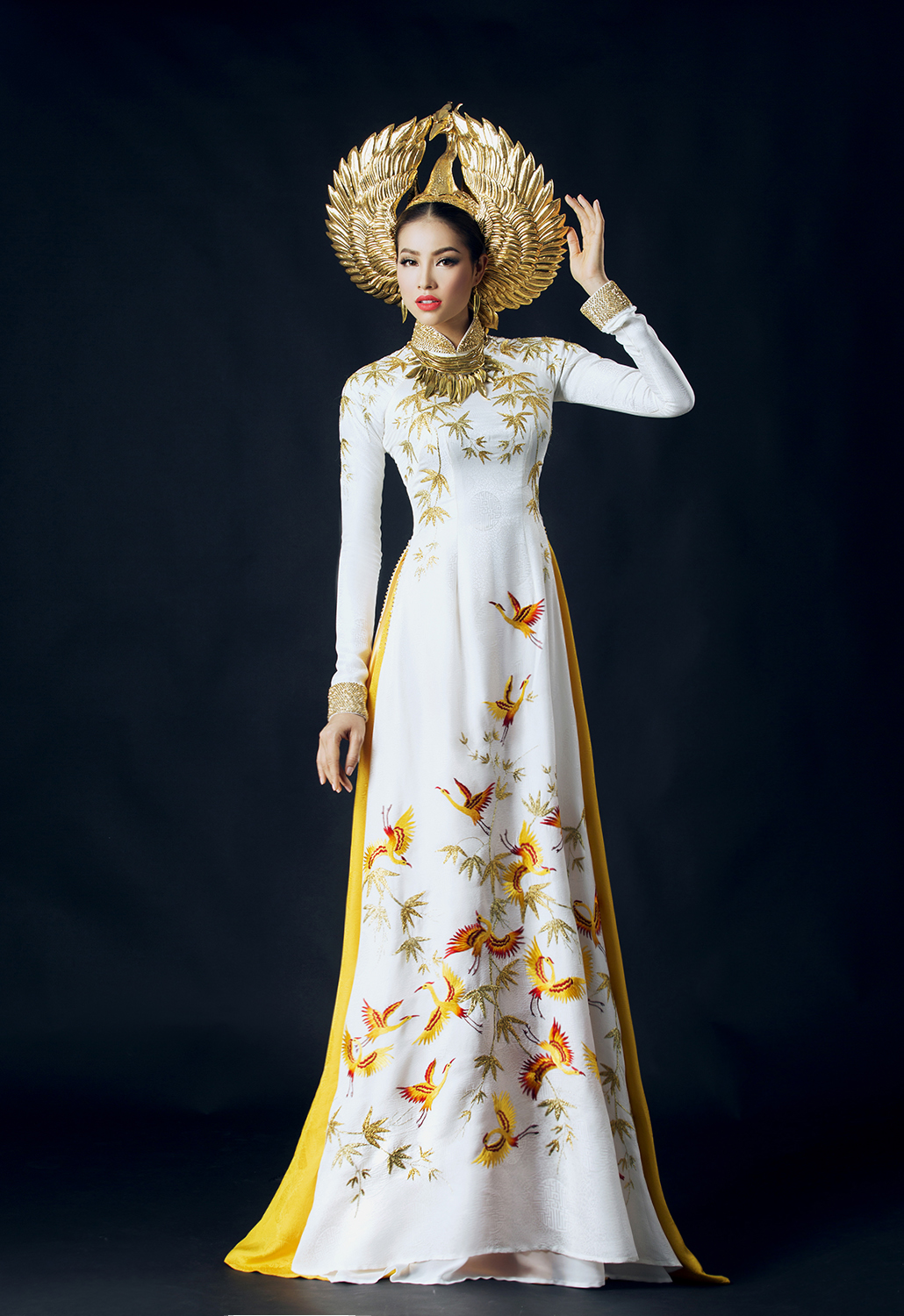 Ao Dai Vietnam Dress - Customized aodai vietnam clothing cheongsam aodai