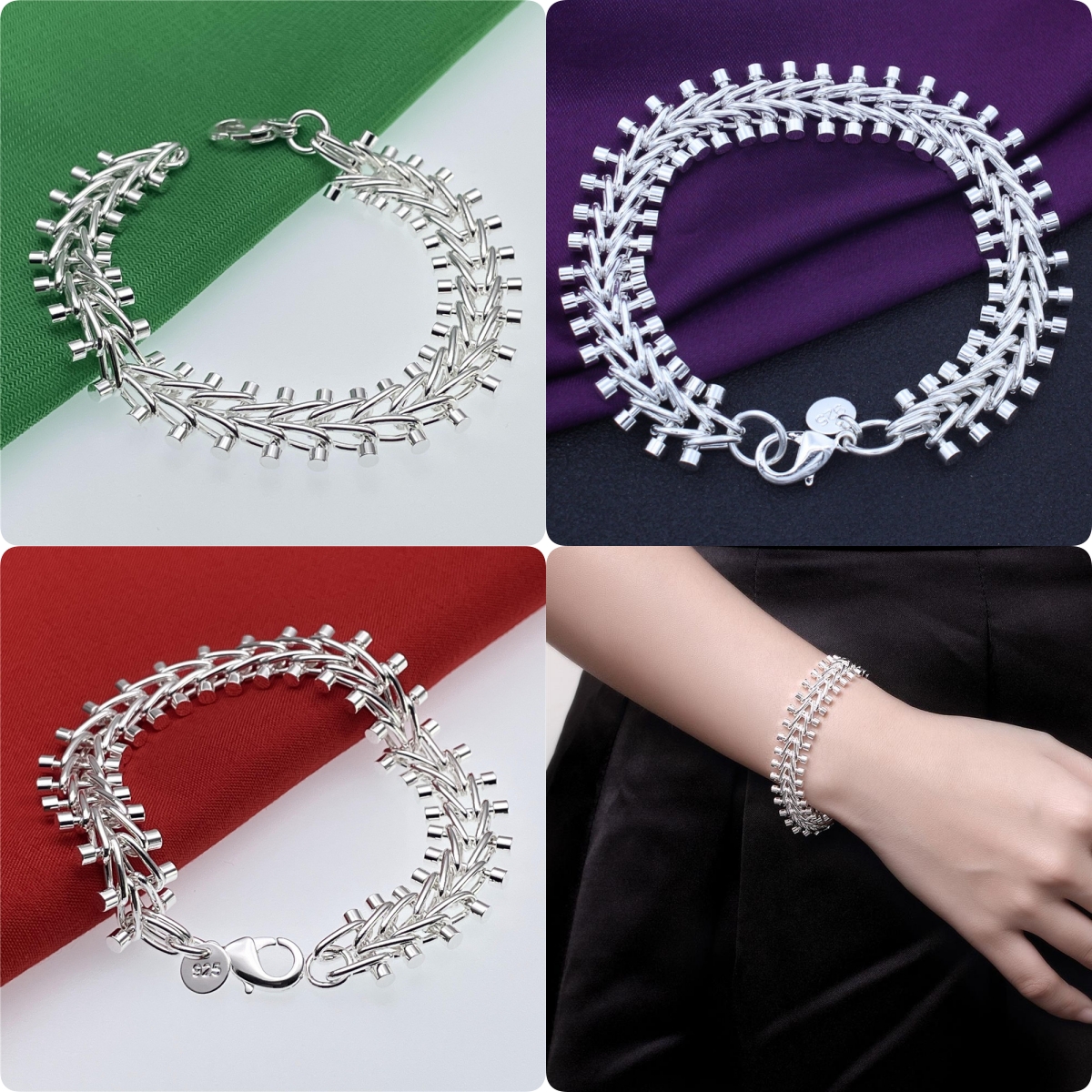 Ethnic Fashion Brands - 1pcs Hot Brands 925 Sterling Silver