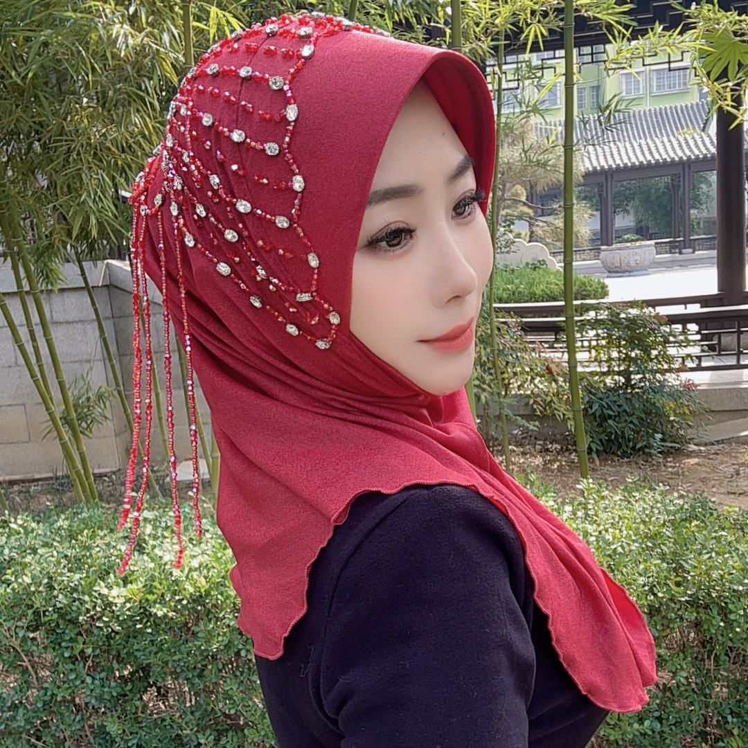 The Ethnic Fashion - Africa Ethnic Hats Hijab Black Luxury