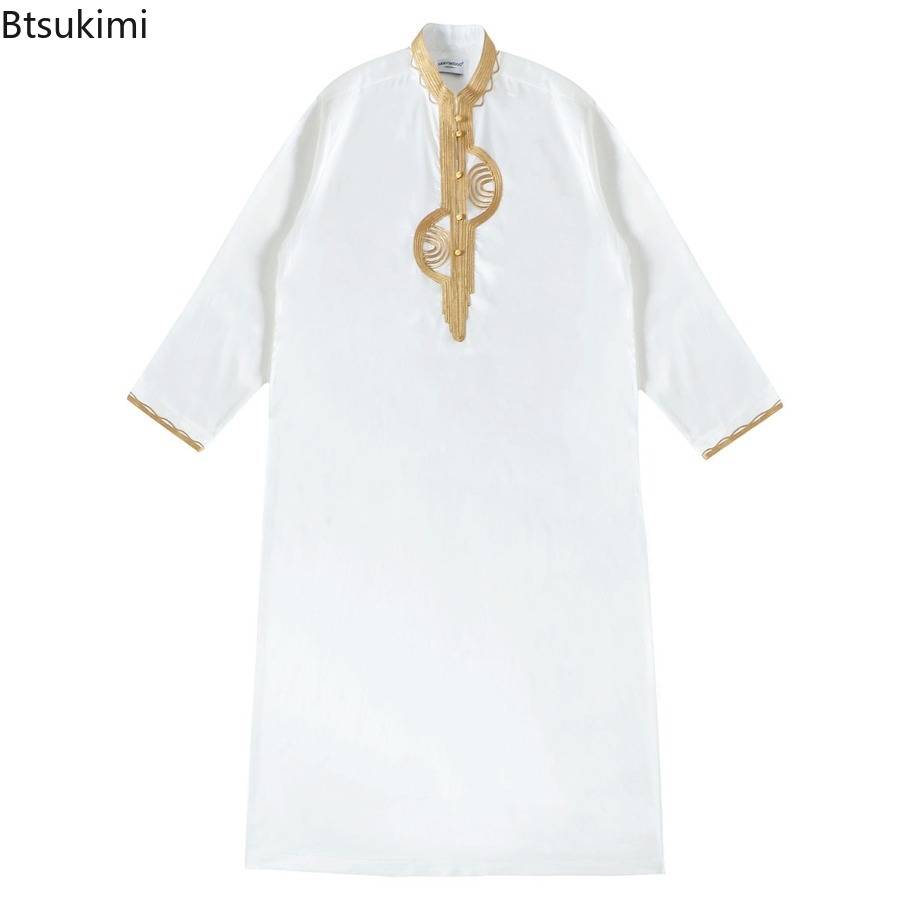 Middle East Muslim Men Clothes - مراجعة Kurta Men Cotton وسعره