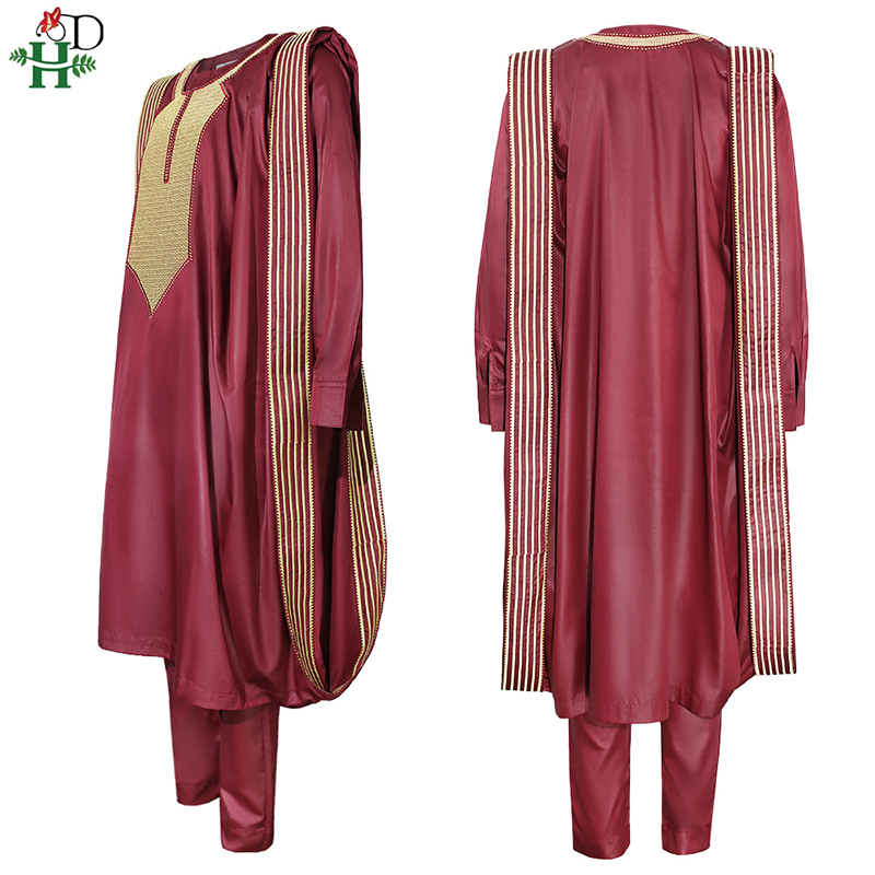 H&D African Agbada Suit For Me - مراجعة Boubou Men Africa وسعره