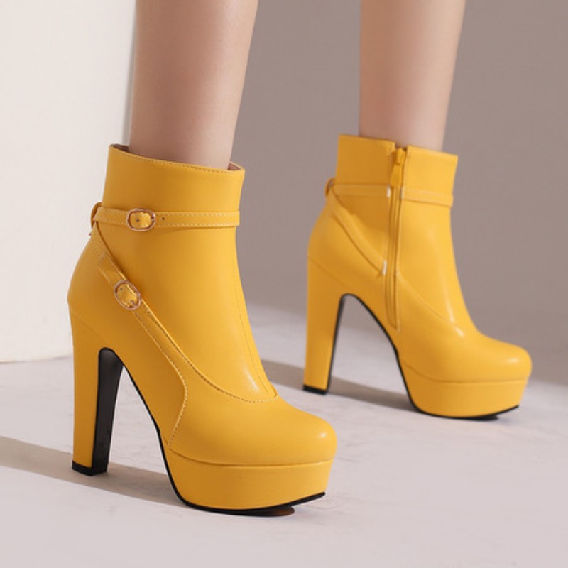 Fashion Platform Boots Women S - مراجعة The Ethnic Fashion وسعره