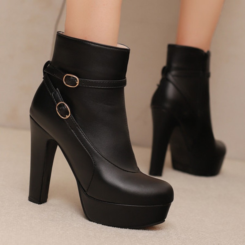 Fashion Platform Boots Women S - مراجعة The Ethnic Fashion وسعره