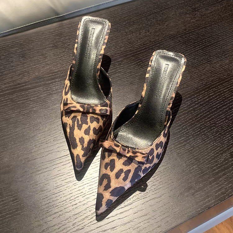 women's leopard-print pointed  - مراجعة The Ethnic Fashion وسعره