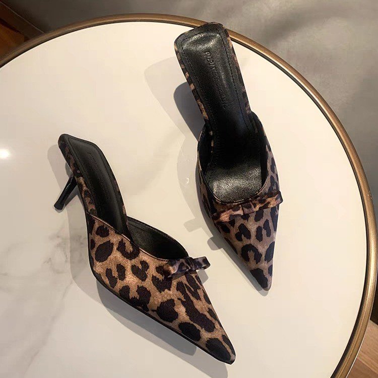 women's leopard-print pointed  - مراجعة The Ethnic Fashion وسعره