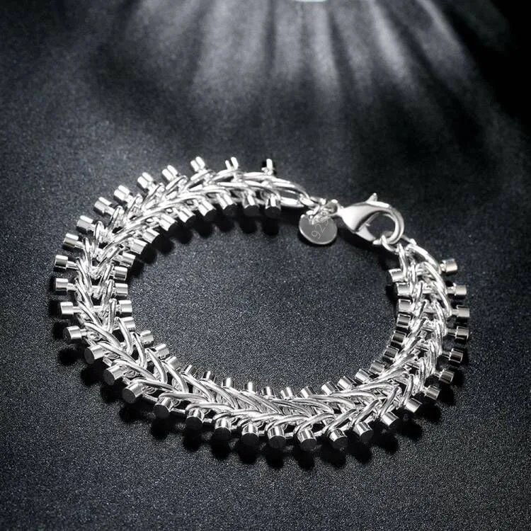 1pcs  Hot Brands 925 Sterling  - مراجعة Ethnic Fashion Brands وسعره