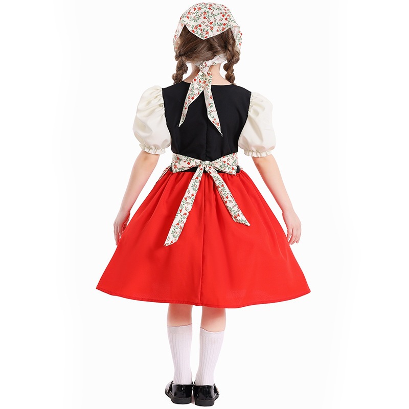 Children's Bavarian Farmhouse  - مراجعة Ethnic Fashion Dress وسعره