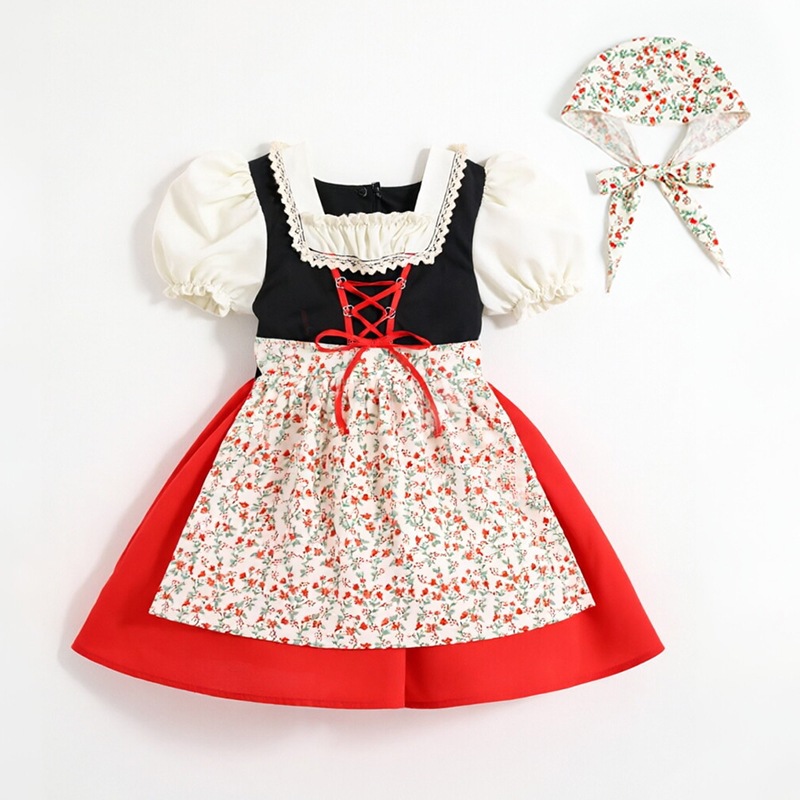 Children's Bavarian Farmhouse  - مراجعة Ethnic Fashion Dress وسعره