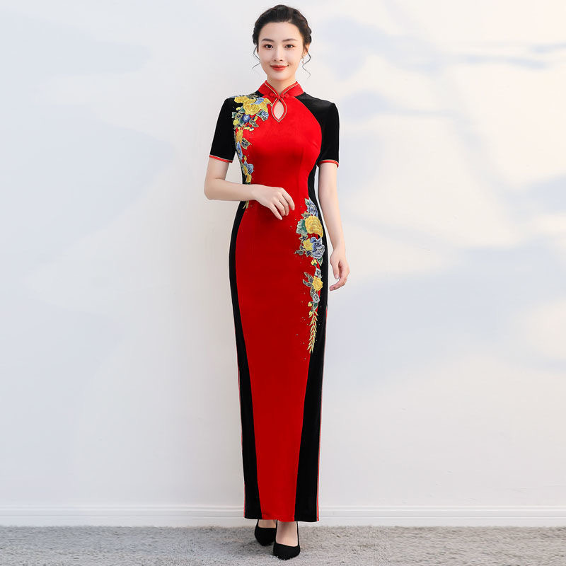 Women Vietnam Ao Dai Cheongsam - مراجعة Ao Dai Vietnam Dress وسعره