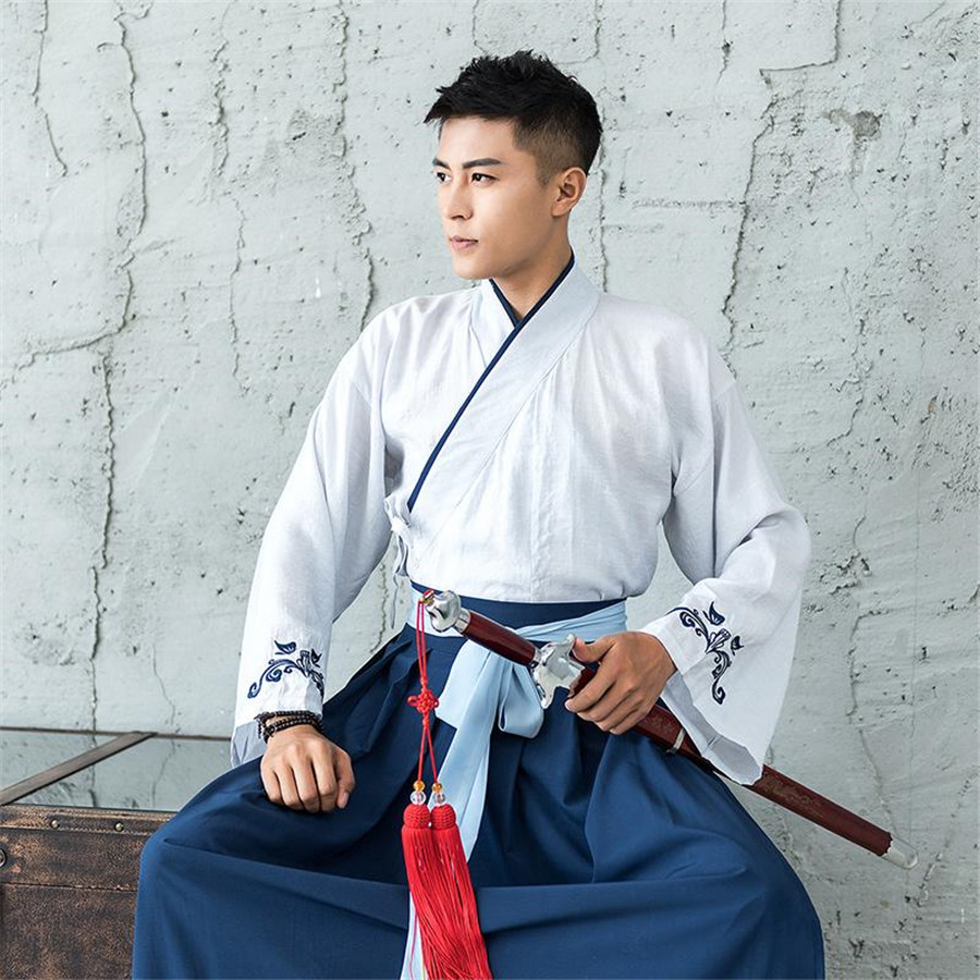 Hanfu Men Chinese Traditional  - مراجعة Hanbok Modern Set وسعره