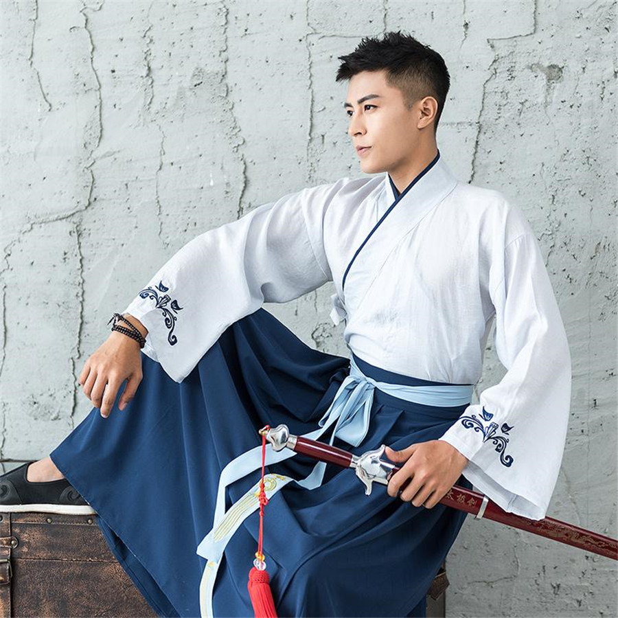 Hanfu Men Chinese Traditional  - مراجعة Hanbok Modern Set وسعره