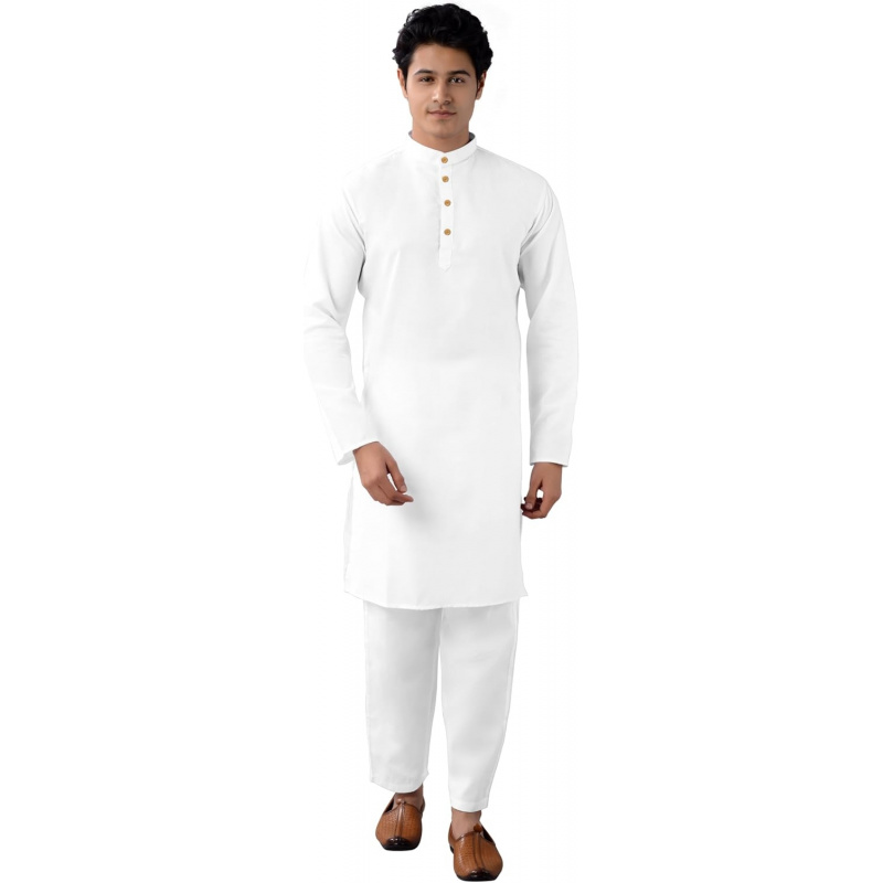 Men's Tunic Cotton Kurta Pajam - مراجعة Kurta Men Cotton وسعره