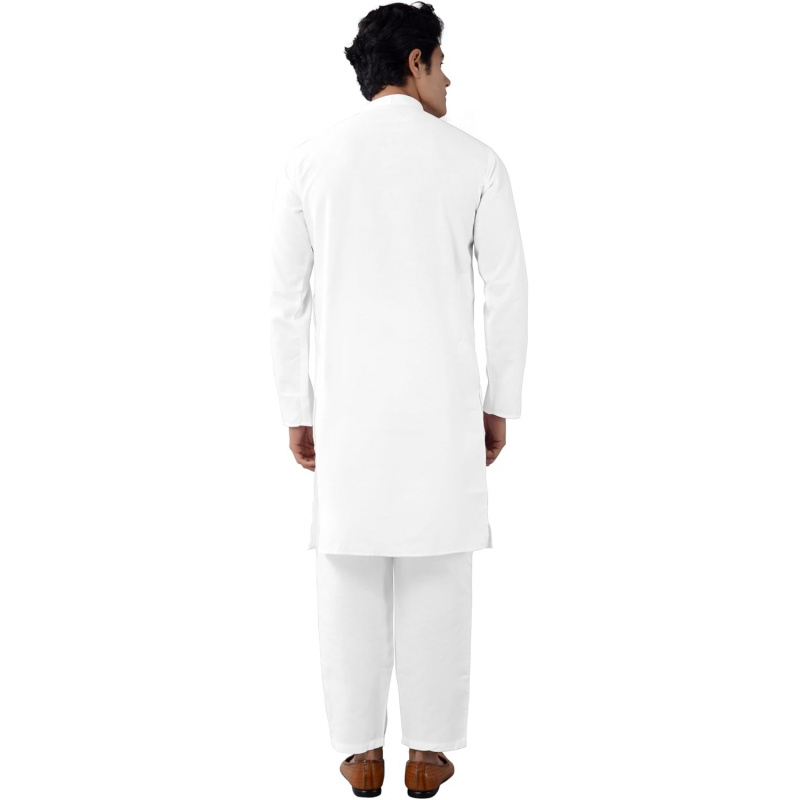 Men's Tunic Cotton Kurta Pajam - مراجعة Kurta Men Cotton وسعره