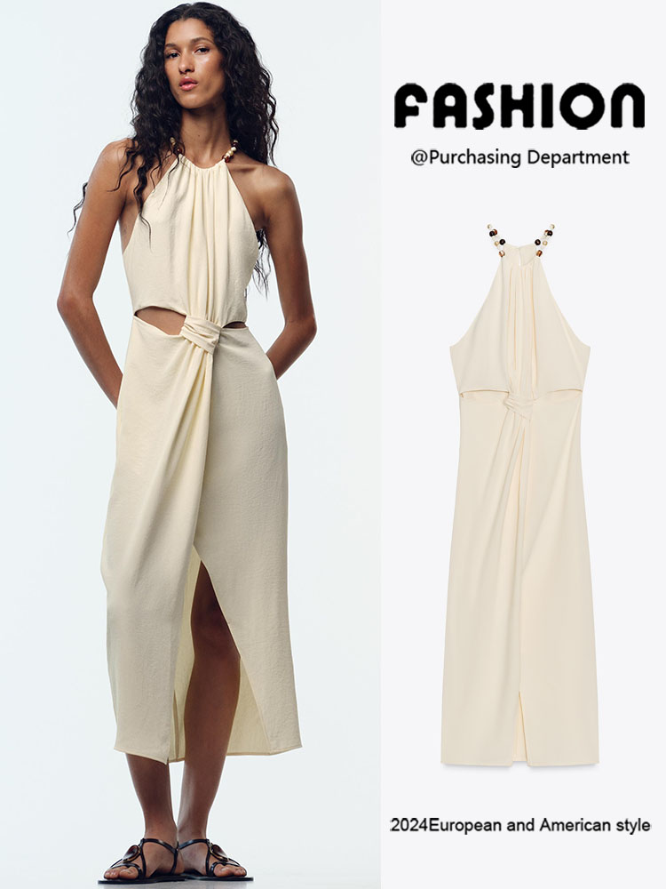 Fashionable Midi Dress ZA2025  - مراجعة Ethnic Fashion Dress وسعره