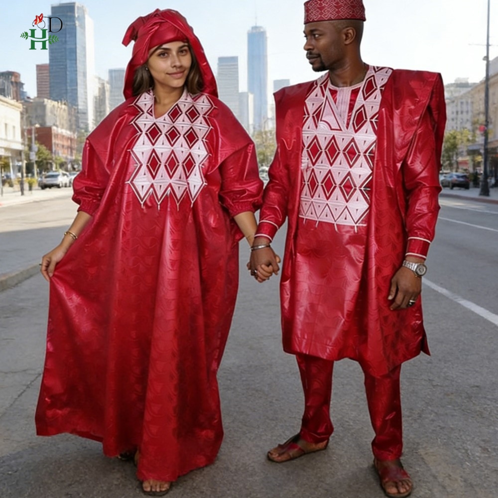 2026 Couple Maching African Dr - مراجعة Boubou Men Africa وسعره