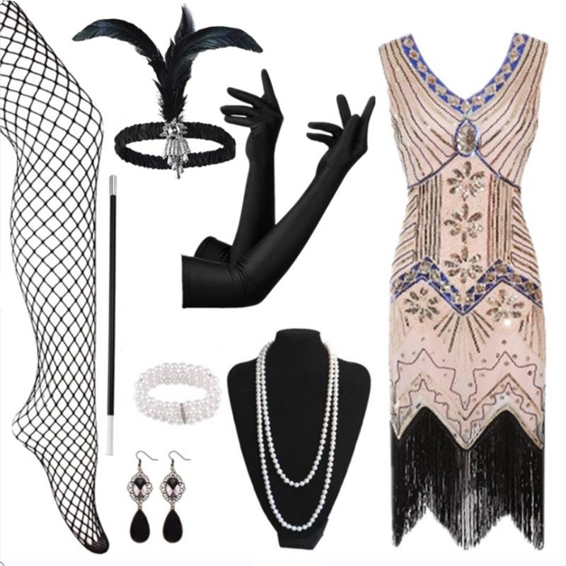Beaded Tassel Sequin Dress Lat - مراجعة Ethnic Fashion Brands وسعره