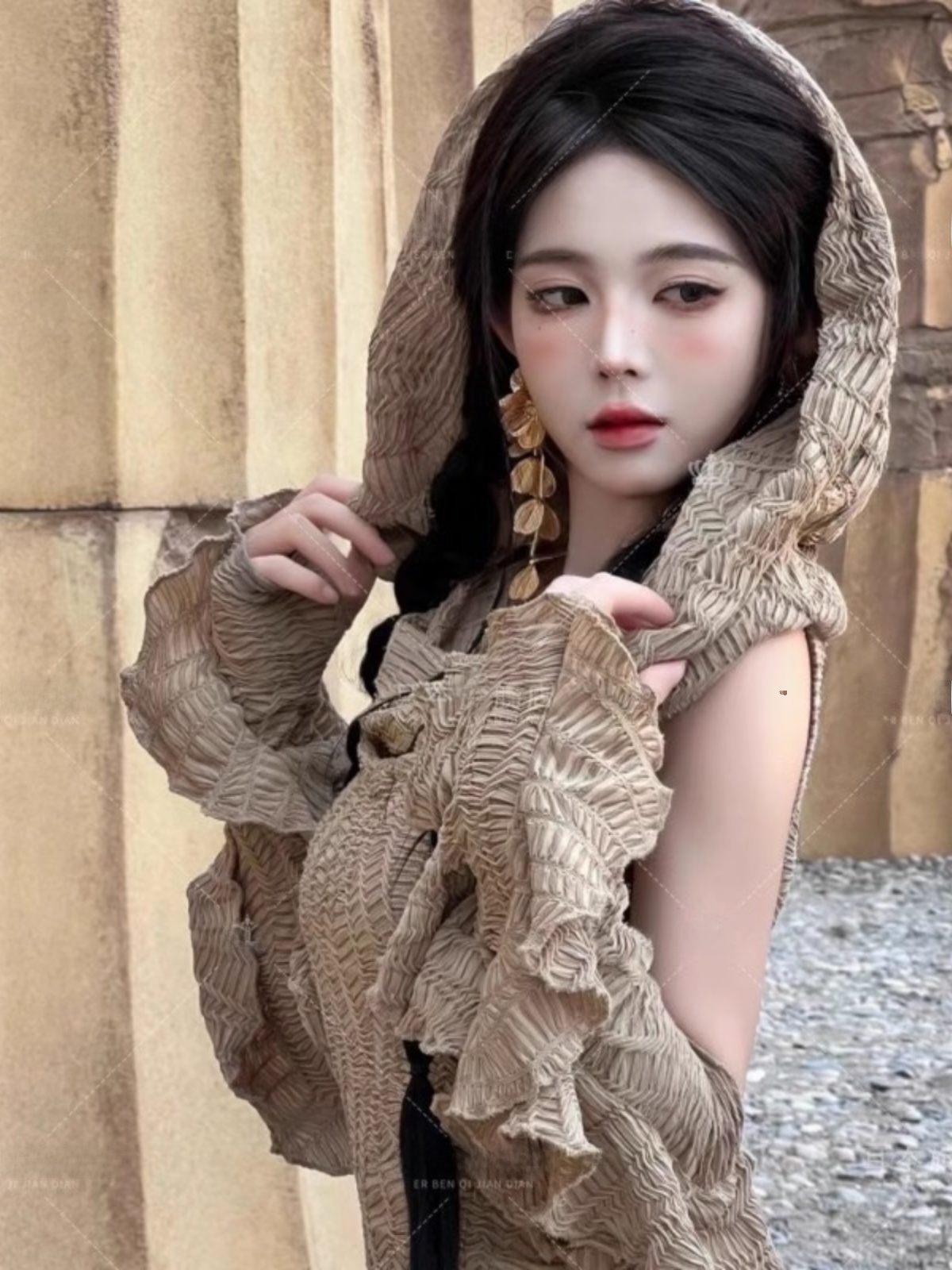 Desert  Themed Long Dress Wome - مراجعة Ethnic Fashion Dress وسعره