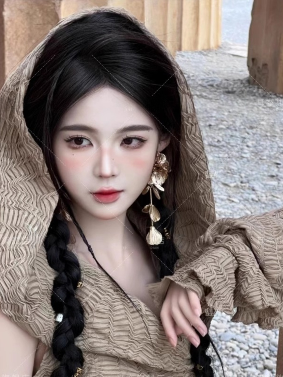 Desert  Themed Long Dress Wome - مراجعة Ethnic Fashion Dress وسعره