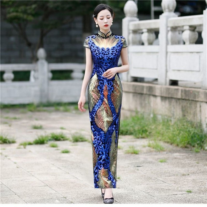 Woman Elegant Aodai Dress Shor - مراجعة Ao Dai Vietnam Dress وسعره
