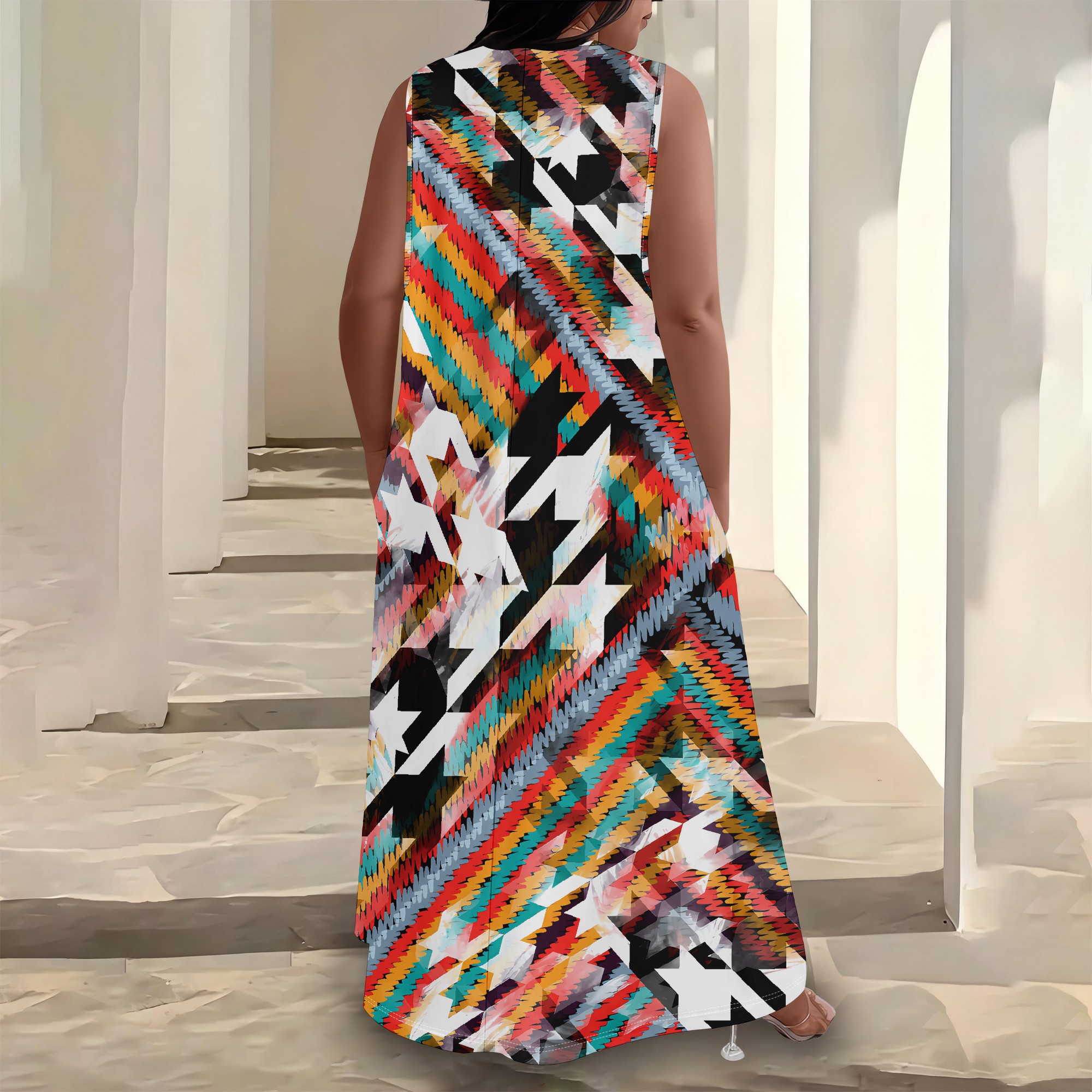Plus Size Women's  Summerl Fas - مراجعة Ethnic Fashion Dress وسعره