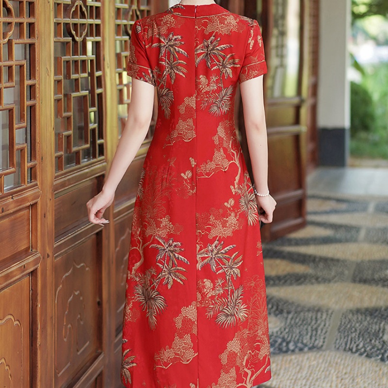 Vietnam Aodai Cheongsam Vintag - مراجعة Ao Dai Vietnam Dress وسعره