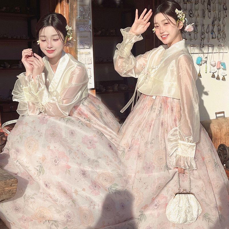Women's Hanbok Korean Traditio - مراجعة Hanbok Modern Set وسعره