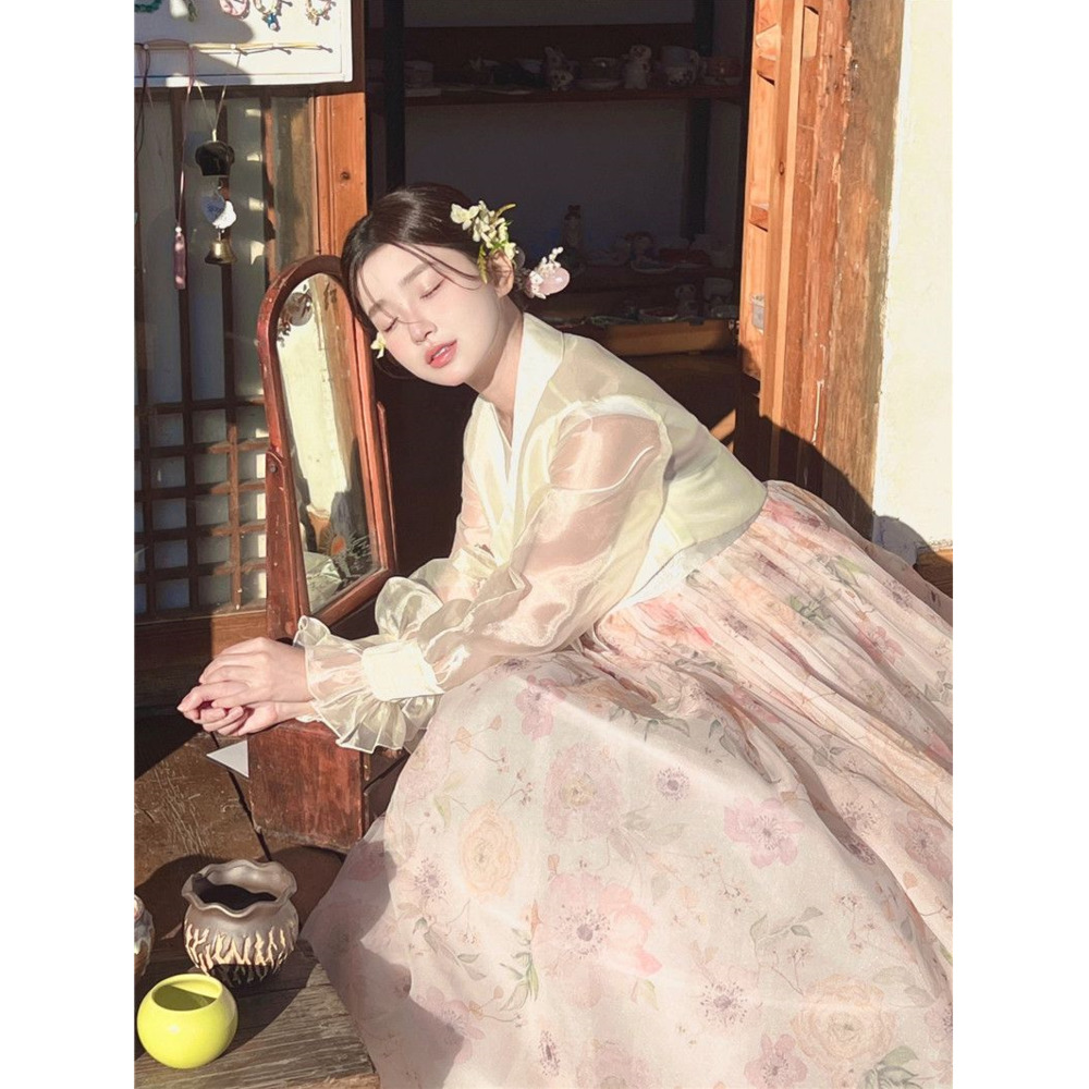 Women's Hanbok Korean Traditio - مراجعة Hanbok Modern Set وسعره