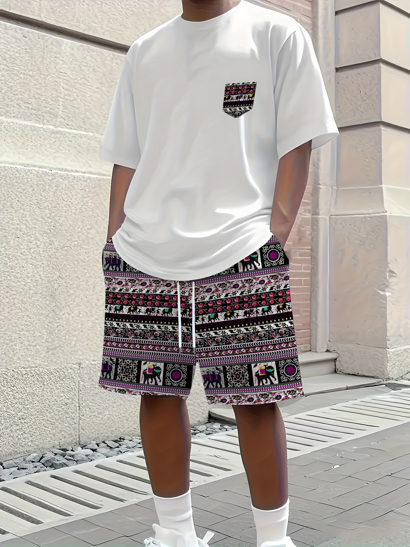 2026 Summer New Men's Short-Sl - مراجعة The Ethnic Fashion وسعره