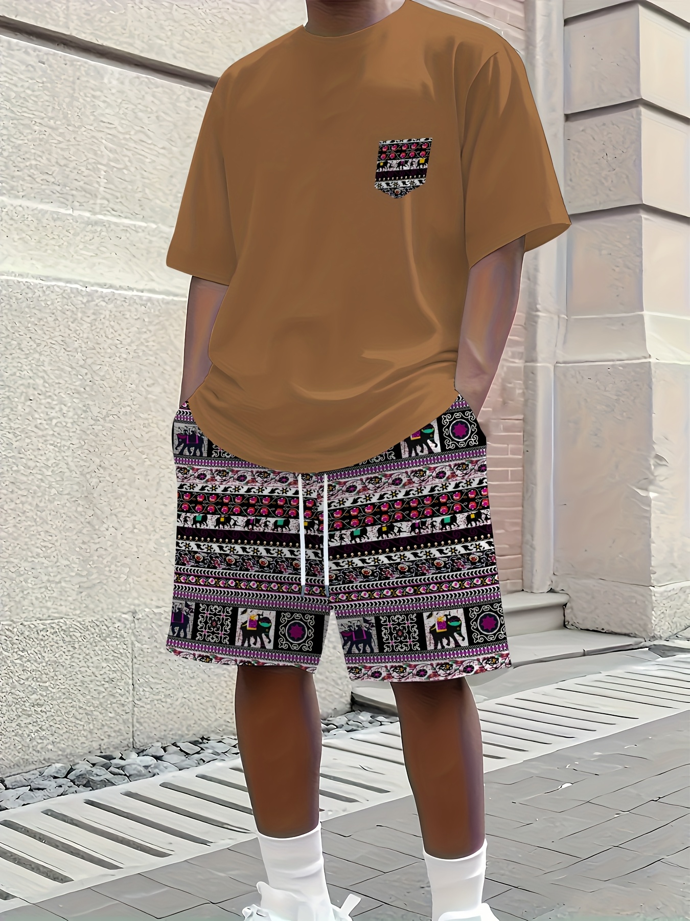 2026 Summer New Men's Short-Sl - مراجعة The Ethnic Fashion وسعره