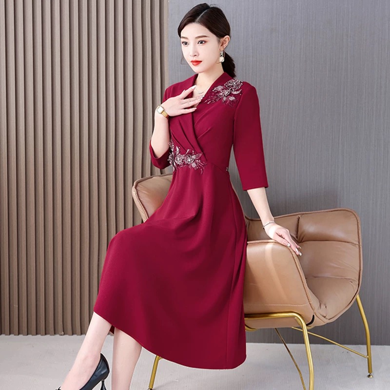 Women Aodai Vietnam Cheongsam  - مراجعة Ao Dai Vietnam Dress وسعره