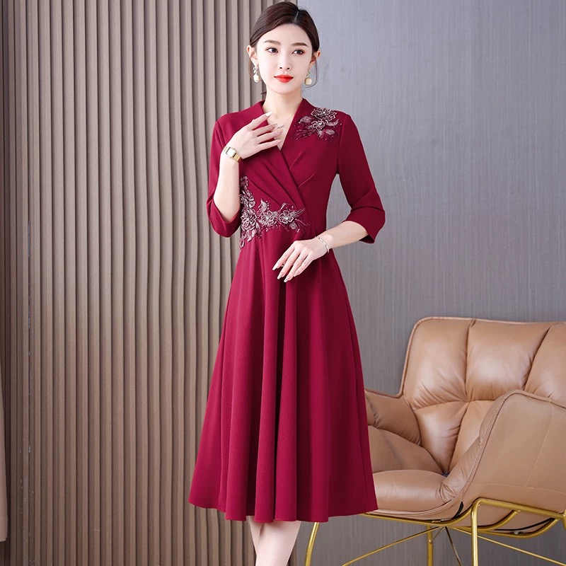 Women Aodai Vietnam Cheongsam  - مراجعة Ao Dai Vietnam Dress وسعره