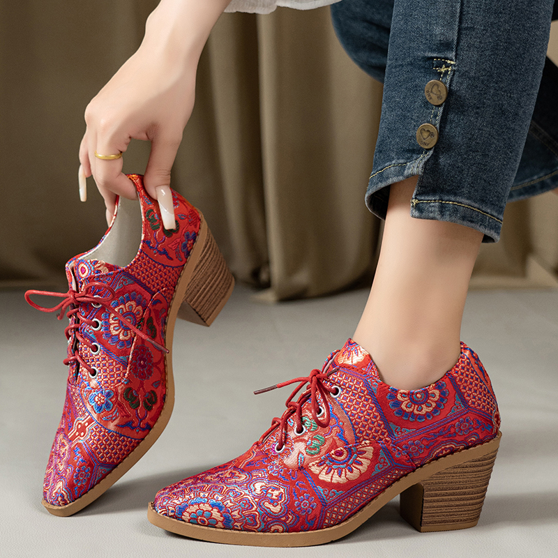 Ethnic Ladies Boots Spring Win - مراجعة The Ethnic Fashion وسعره