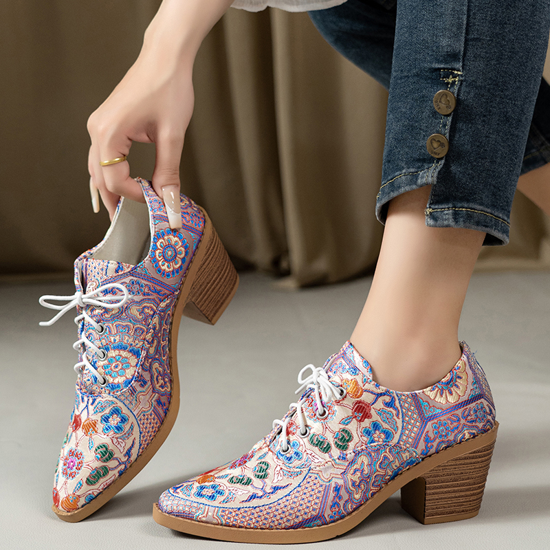 Ethnic Ladies Boots Spring Win - مراجعة The Ethnic Fashion وسعره