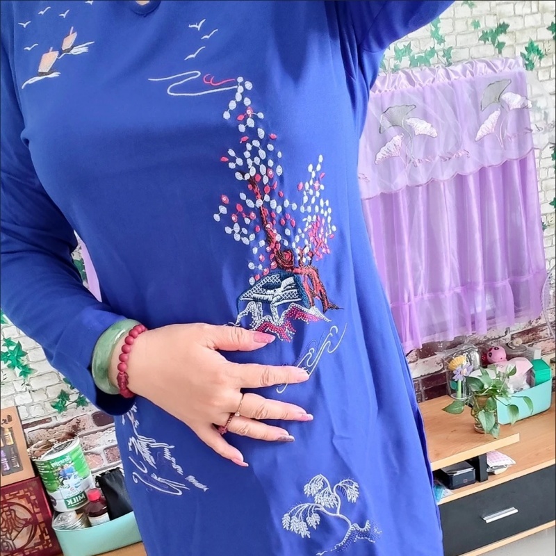Women Vietnam Traditional Aoda - مراجعة Ao Dai Vietnam Dress وسعره