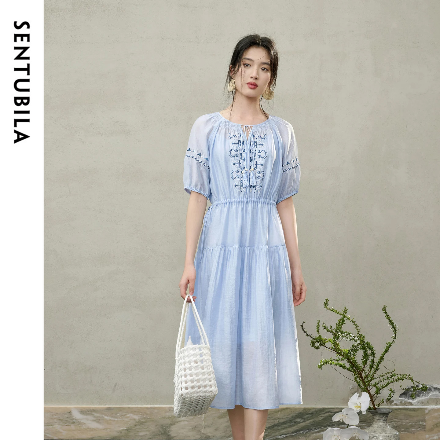 SENTUBILA Women's Boho Two-Pie - مراجعة Ethnic Fashion Dress وسعره
