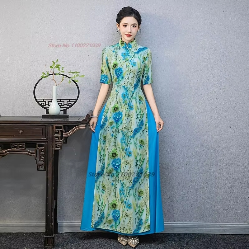 2026 vietnam aodai dress natio - مراجعة Ao Dai Vietnam Dress وسعره