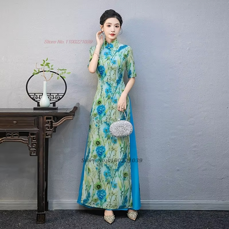 2026 vietnam aodai dress natio - مراجعة Ao Dai Vietnam Dress وسعره