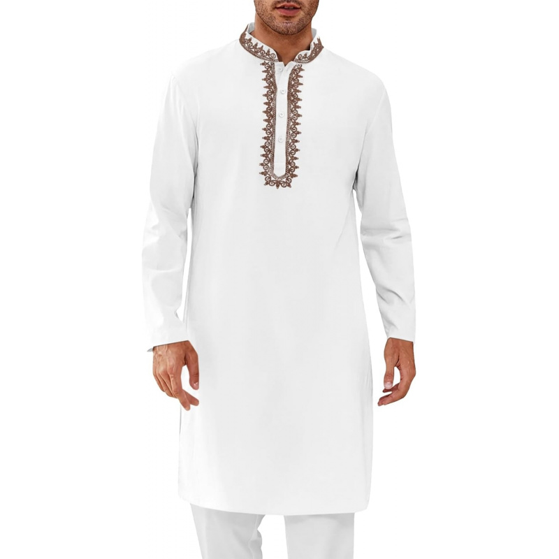 Mens Kaftan Thobe Cotton Henle - مراجعة Kurta Men Cotton وسعره