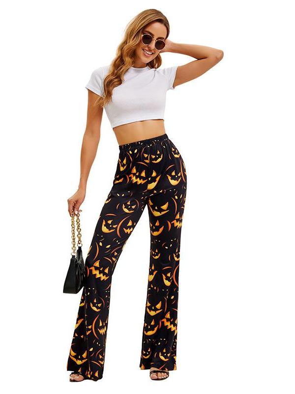 Halloween Bat Pumpkin Print Wo - مراجعة Ethnic Fashion Brands وسعره