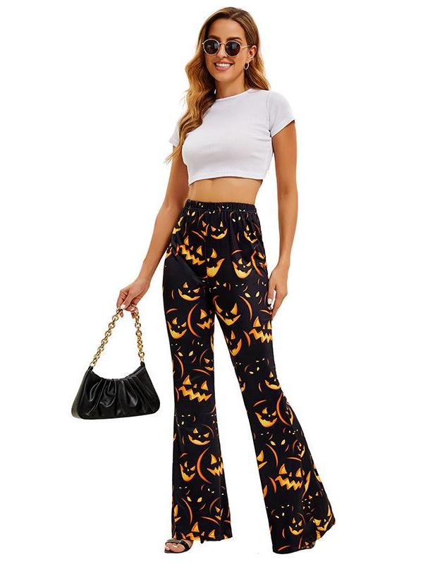 Halloween Bat Pumpkin Print Wo - مراجعة Ethnic Fashion Brands وسعره