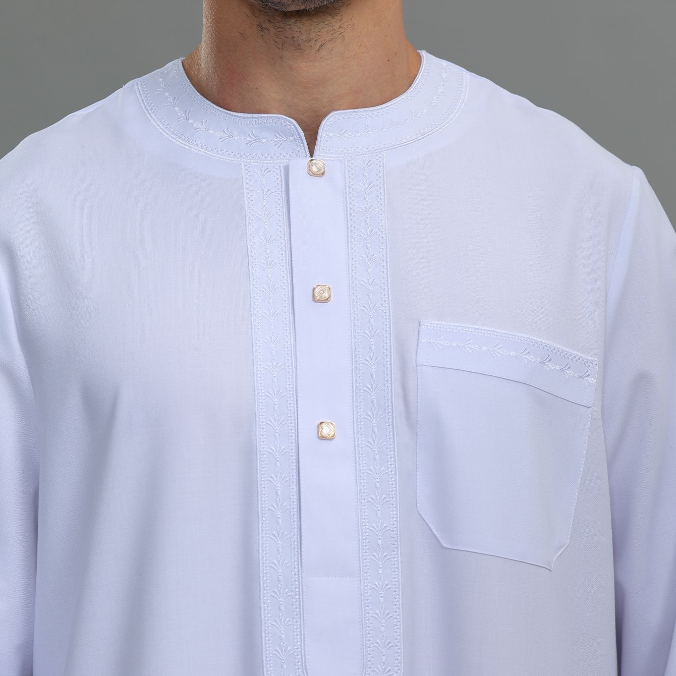 Mens Kaftan Thobe Button Down  - مراجعة Kurta Men Cotton وسعره