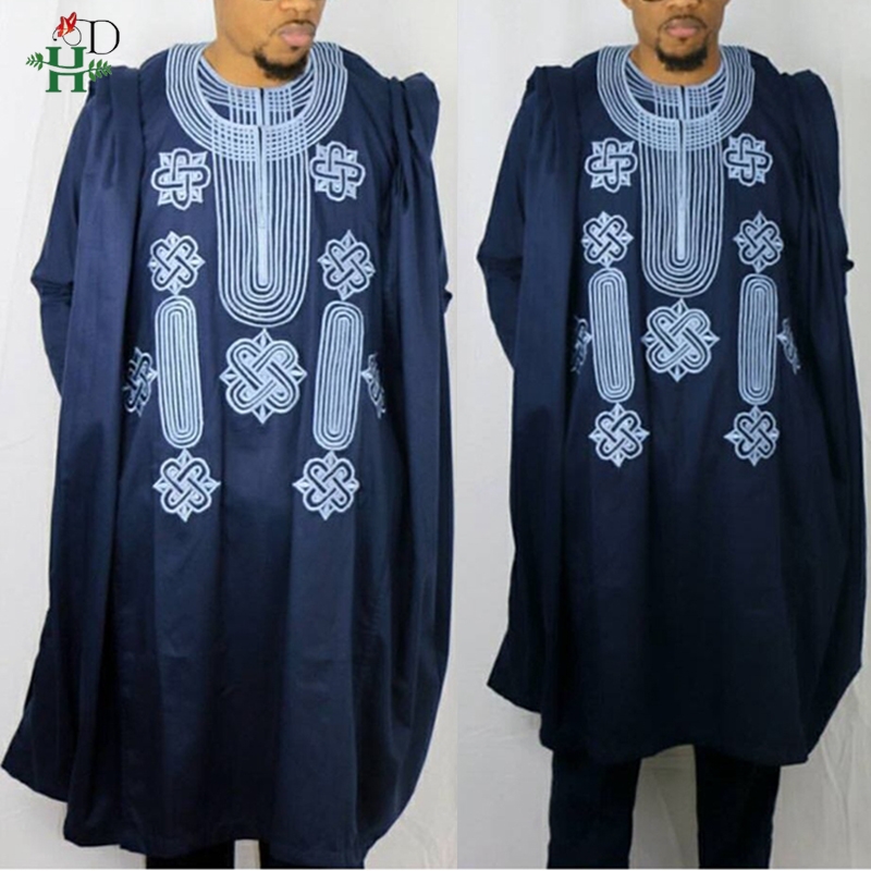H&D African Suit For Men Robe  - مراجعة Boubou Men Africa وسعره