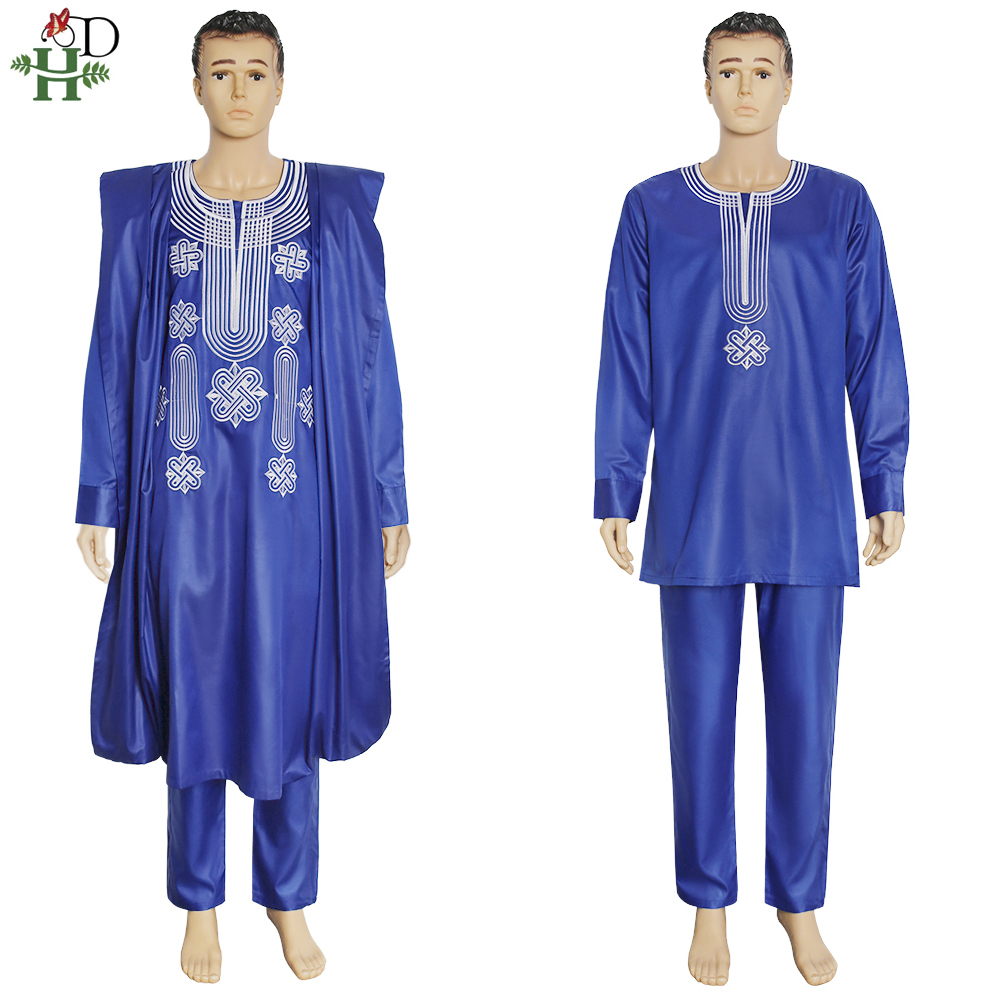 H&D African Suit For Men Robe  - مراجعة Boubou Men Africa وسعره