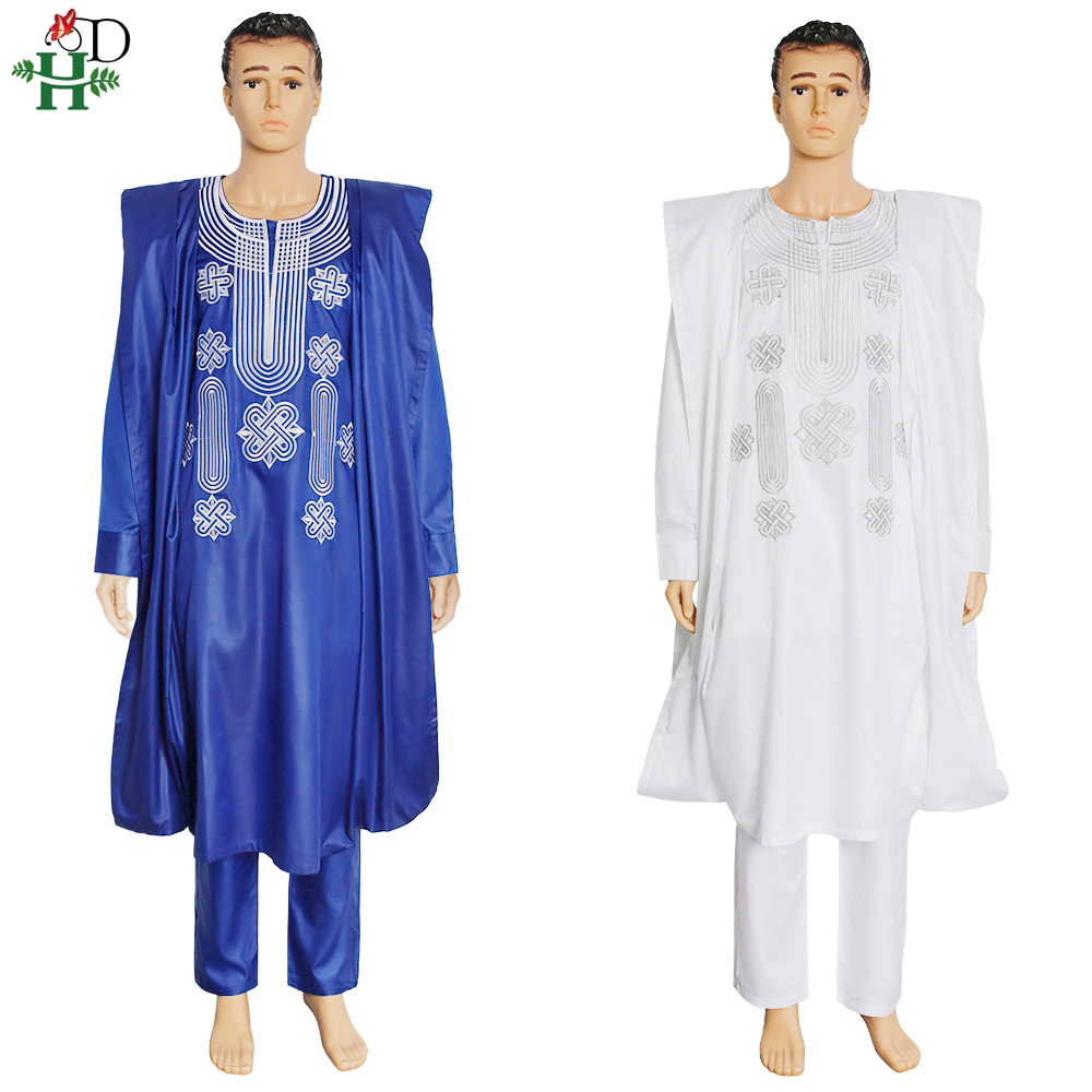 H&D African Suit For Men Robe  - مراجعة Boubou Men Africa وسعره