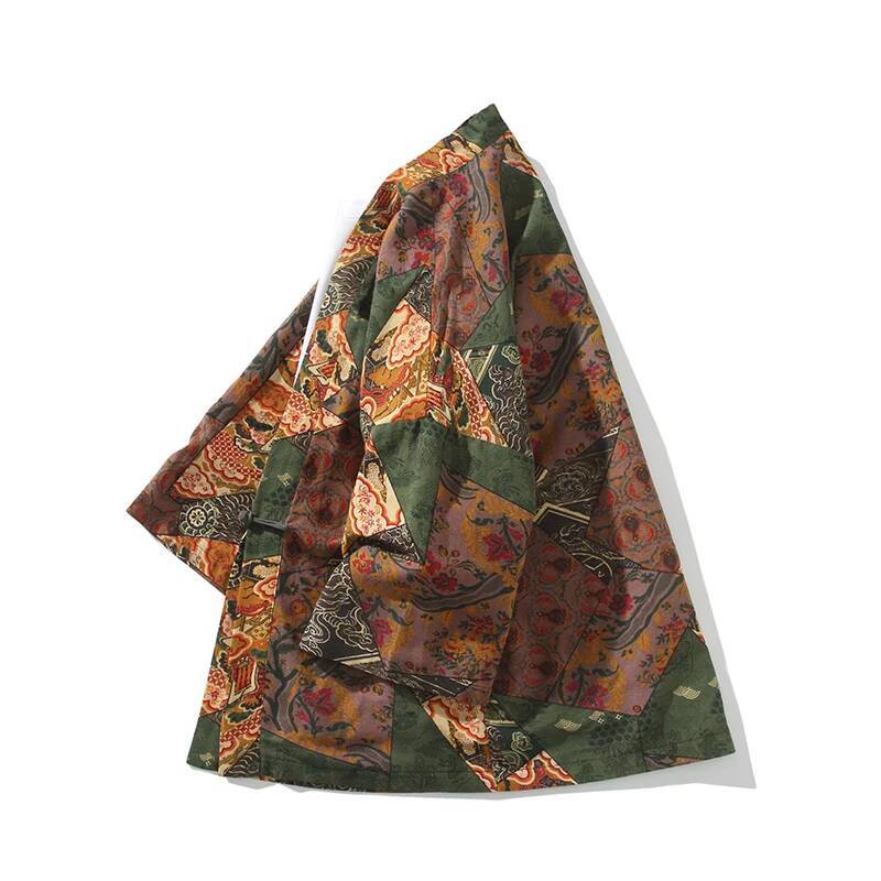 Ethnic Style Print Yukata Men  - مراجعة The Ethnic Fashion وسعره